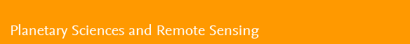 Planetary Sciences / Remote Sensing