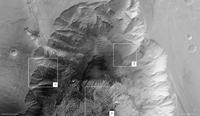 Lagekarte der beschriebenen<br>geologischen Strukturen