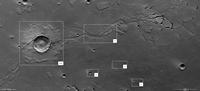 Lagekarte der beschriebenen<br>geologischen Strukturen [4]
